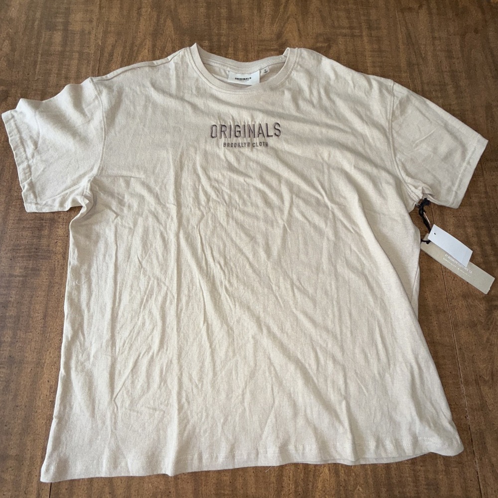 Original Brooklyn Cloth Brown Men's T Shirt‎ M